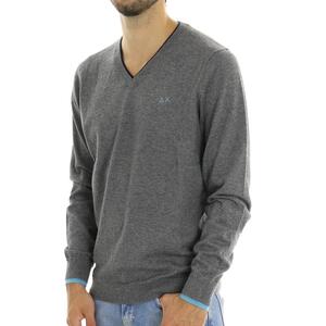 MAGLIA V NECK DOUBLE RIB SUN68 - Mad Fashion | img vers.300x/